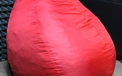 Кресло-мешок с чехлом "Красный оксфорд"